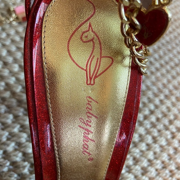 Baby Phat Red High Heeled Pumps - Picture 4 of 6
